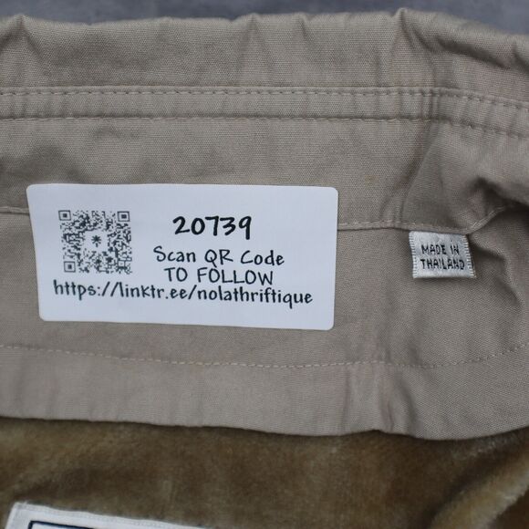 Towne London Fog Coat Womens 10 Jacket Light Beige Fully Lined Zip Front Pockets - Picture 14 of 16